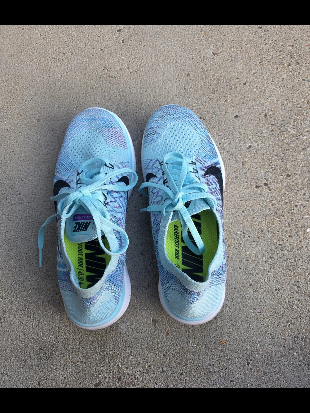Nike Women's Free 4.0 Flyknit  Size 7